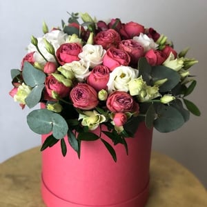 Blumenbox 'Leidenschaftliches Rot'