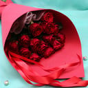 Bouquet of 15 red roses