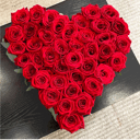 Caja de flores 'Un corazó'