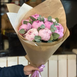 Bouquet 'Peony chic'