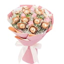 Rocher and Pink Rose Bouquet