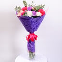 A bouquet of 25 carnations