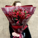 Bouquet of Red Alstroemeria