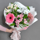 Mixed bouquet with gerbera
