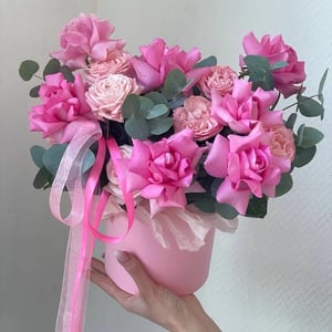 Flower box 'Mini floral arrangement as a gift'