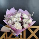 Author's bouquet "Alpine radiance"