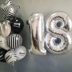 Ballonset 394 - mit 18 Zahlen