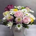 Flower box 'Composition with roses'