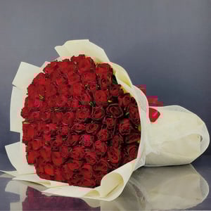 101 Red Roses Valentine Bouquet