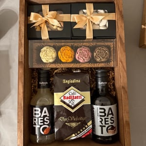 Premium Coffee, Syrups, and Candies Gift Box