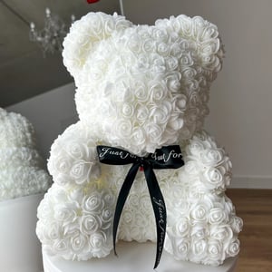 White Rose Bear without Heart, Size M