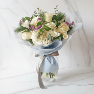 Bouquet 'Florist choice in white'