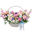 Flower basket 'Dancing Butterflies'
