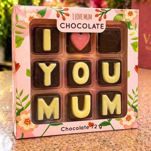 I Love You Mum Chocolate Letter Gift Box