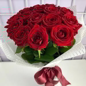 Blumenstrauß 'Bouquet of 15 red roses'