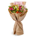 Bouquet 'Lost world (9 alstroemerias)'