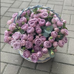 Blumenkorb 'Lavendelpunsch'