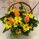 Flower basket 'Salsa'