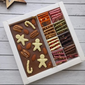 New Year's chocolate set