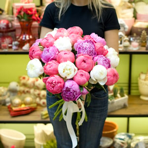 Blumenstrauß 'Bouquet of peonies "Pionomania"'