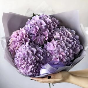 Bouquet 'Hortensia-mono “Purple five”'