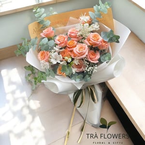 Blumenstrauß 'Peachy Perfection'