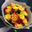 Bouquet of 21 Kenyan roses mix