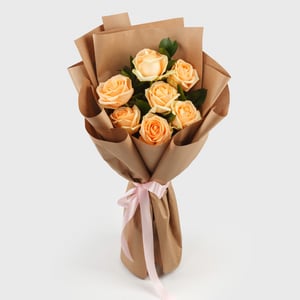 Blumenstrauß 'Rosenstrauß "Creme Traum"'