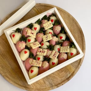 Schokoladen-Erdbeeren 'Verona' 25 Stück