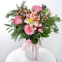 Bouquet 'Pink Christmas Whimsy'