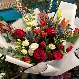 Blumenbox 'Red and white'