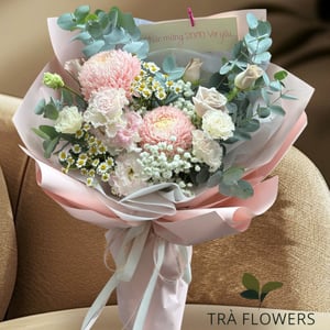 Blumenstrauß 'Sanfte Töne und süße Blüten'