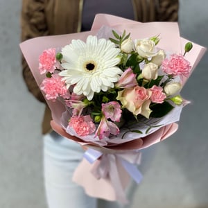 Delicate bouquet of flowers