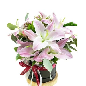 Flower box 'Tenderness in Pink'