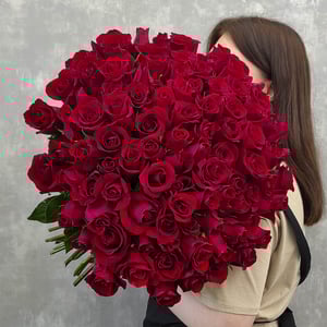 Blumenstrauß 'Bouquet of 101 red roses Crush'