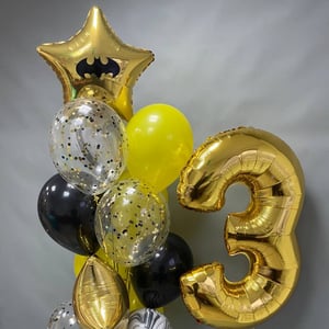 Set of balloons 175 - with number 3