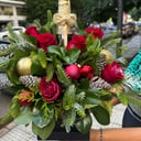 Flower box 'Christmas happiness'