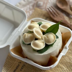 Bento-Kuchen mit Knödeln