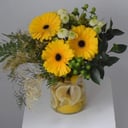 Blumenstrauß mit Zitronen