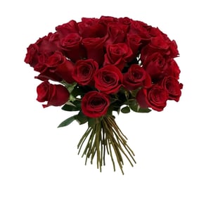 Big bouquet of 50 Colombian roses