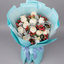 Ramo de rosas blancas