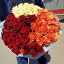 Bouquet 'Cupid 75 three colors'
