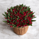 Blumenkorb 'Traumhaft 101 tulpen'