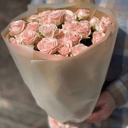 Bouquet 83 of spray peony roses