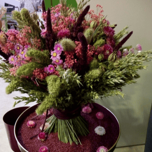 Trockenblumen Kompozition