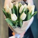 Bouquet '15 white tulips'