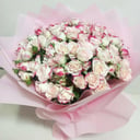 19 Reflex Spray Roses Bouquet B