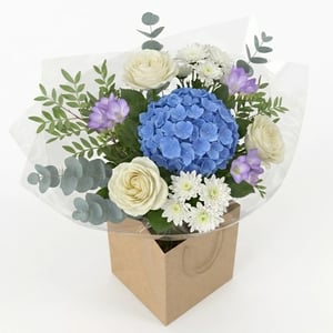 Flower box 'The Azure Elegance'