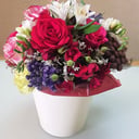 Caja de flores 'Composición "Mezcla rosa"'