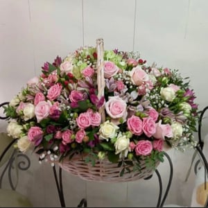 Flower basket 'Gorgeous basket'